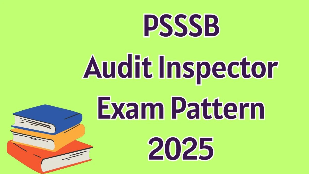 PSSSB Audit Inspector 2025 Exam Guide