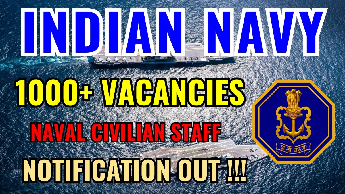 Indian Navy Group B & C Recruitment 2025 Out
