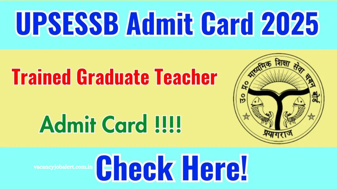 UP TGT Admit Card 2025