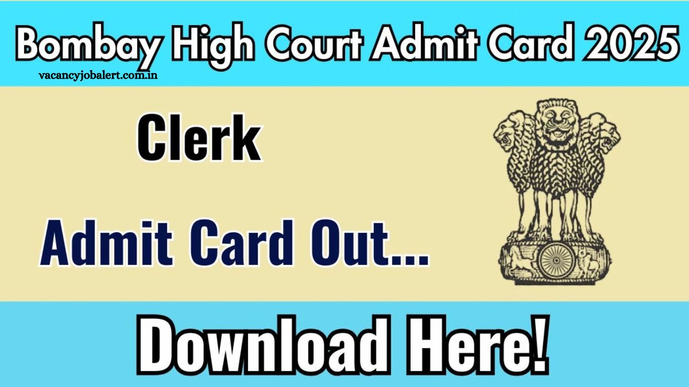 Bombay High Court Clerk Admit Card